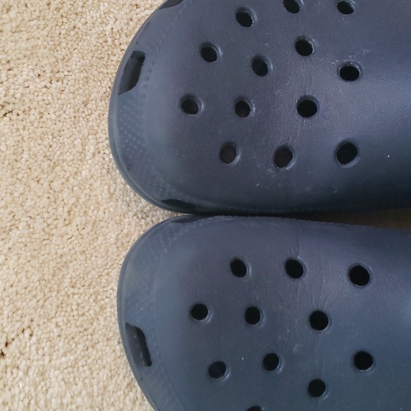 Navy Crocs Clogs - Picture 2 of 3